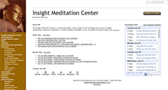 Desktop Screenshot of insightmeditationcenter.org